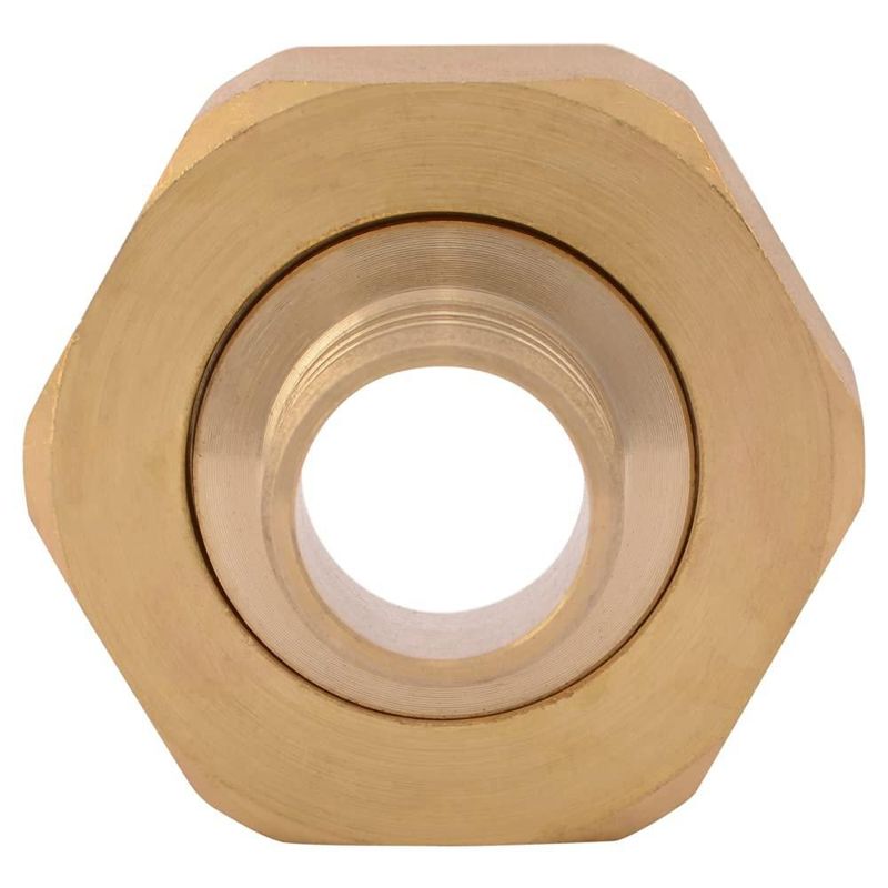 Adaptador giratorio SharkBite Brass Crimp PEX de 3/4 x 1 pulgada
