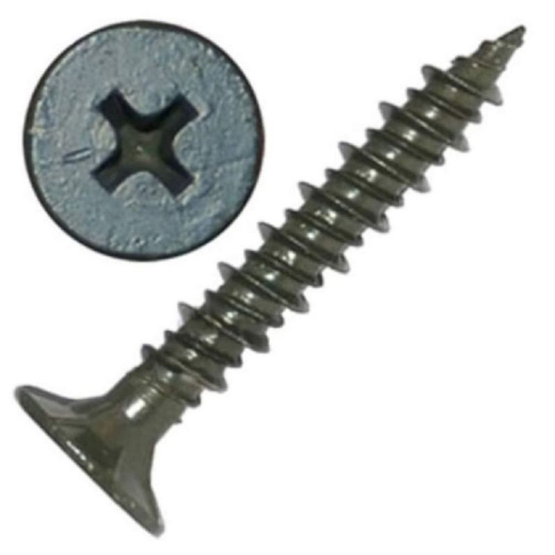 Tornillo para placas de cemento Grip-Rite #8 x 41 cm acero negro