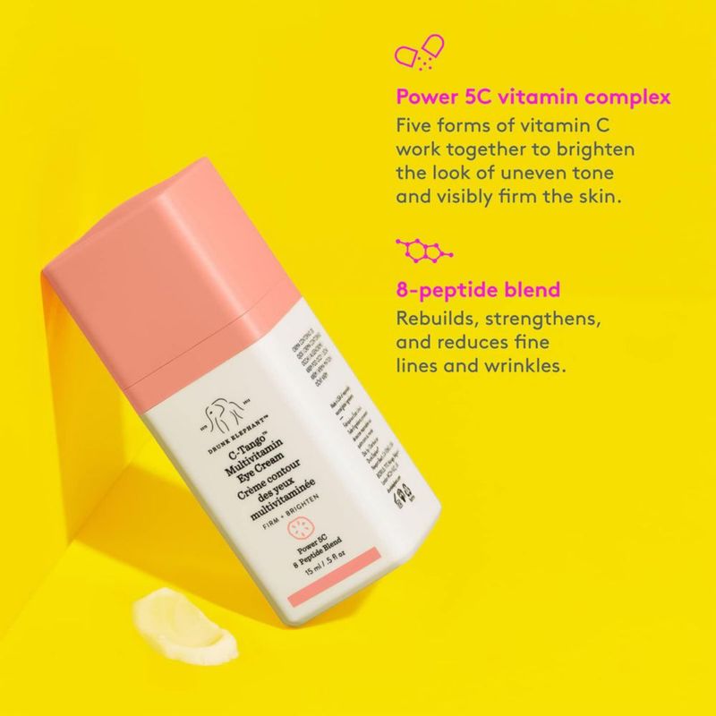 Crema para ojos Drunk Elephant C-Tango con vitamina C 15 ml