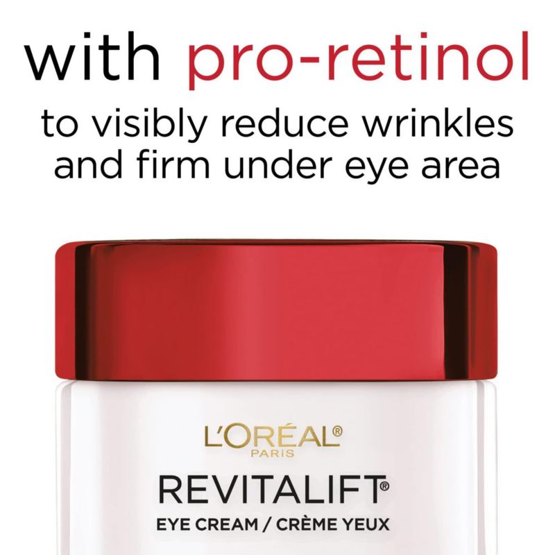 Crema de ojos L'Oreal Paris Skincare Revitalift antiarrugas 15 ml