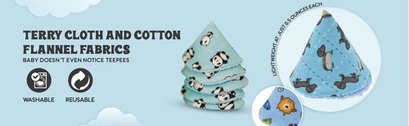 Beba Bean Pee-Pee Teepee Pack de 5 - Diseño de Béisbol