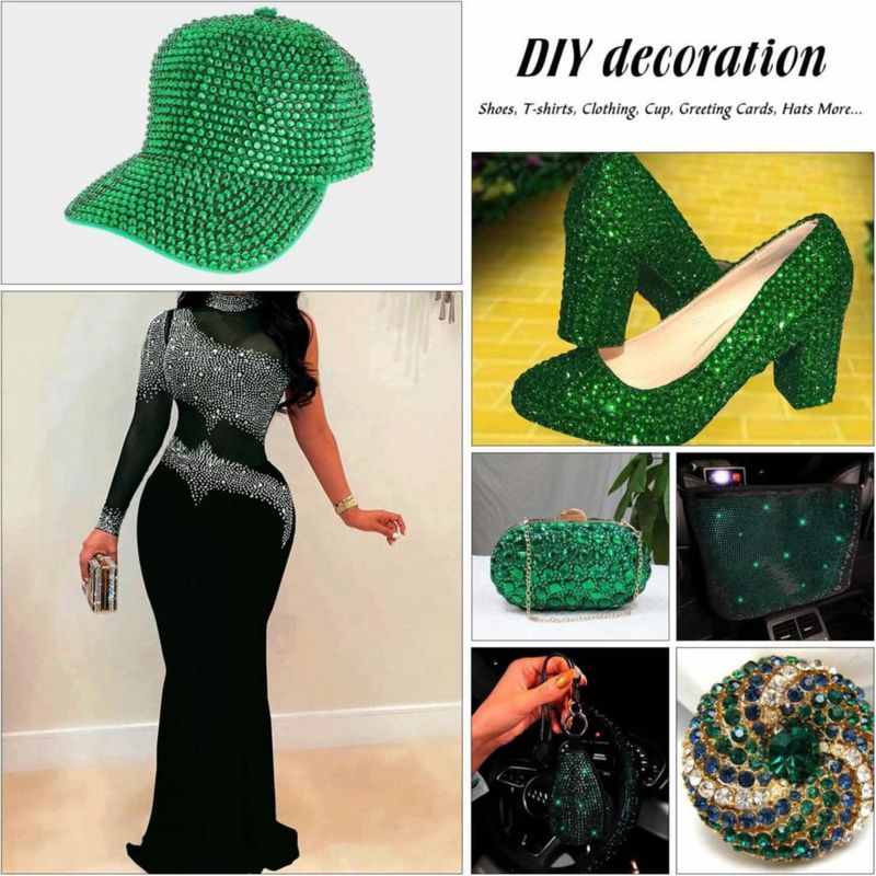 Strass MEIBITE SS30 Verde 6.3-6.5 mm 2880 pzs