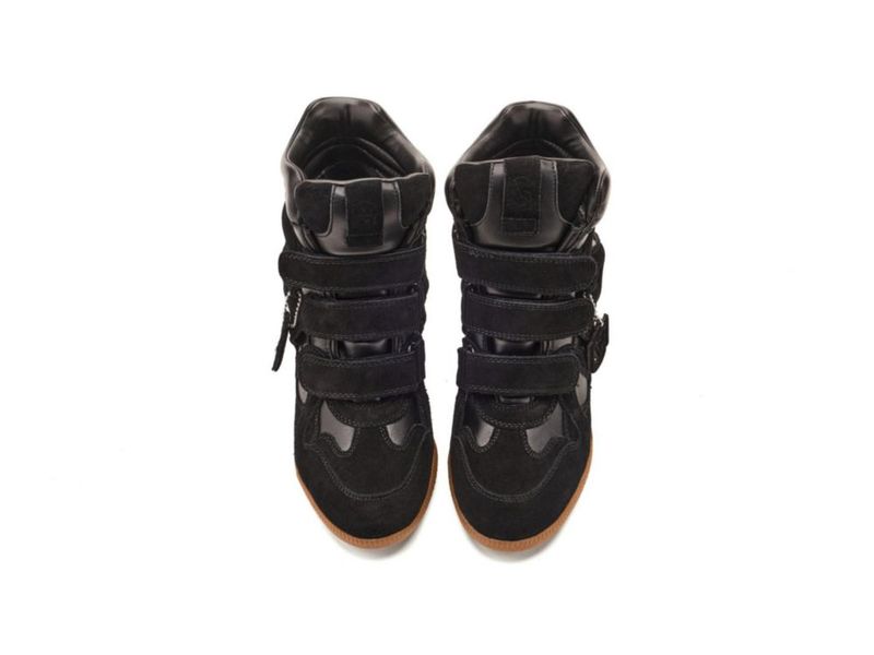 Zapatilla para mujer Steve Madden Mavis de ante negro talla 9.5