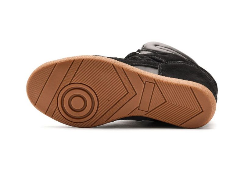 Zapatilla para mujer Steve Madden Mavis de ante negro talla 9.5