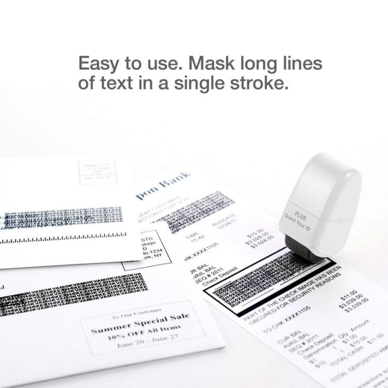 Sello de Protección de Identidad PLUS – Pack de 4 colores