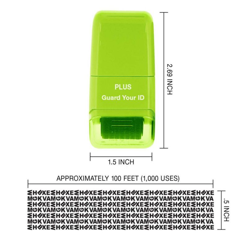 Sello de Protección de Identidad PLUS – Pack de 4 colores