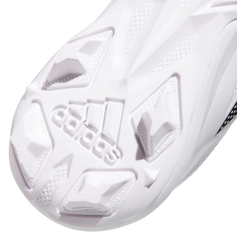 Zapatillas de softball adidas Adizero 2.0 talla 2.5 blanco/negro