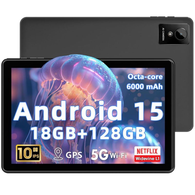 Tablet COTGOD 25 cm 18 GB RAM 128 GB ROM Android 15