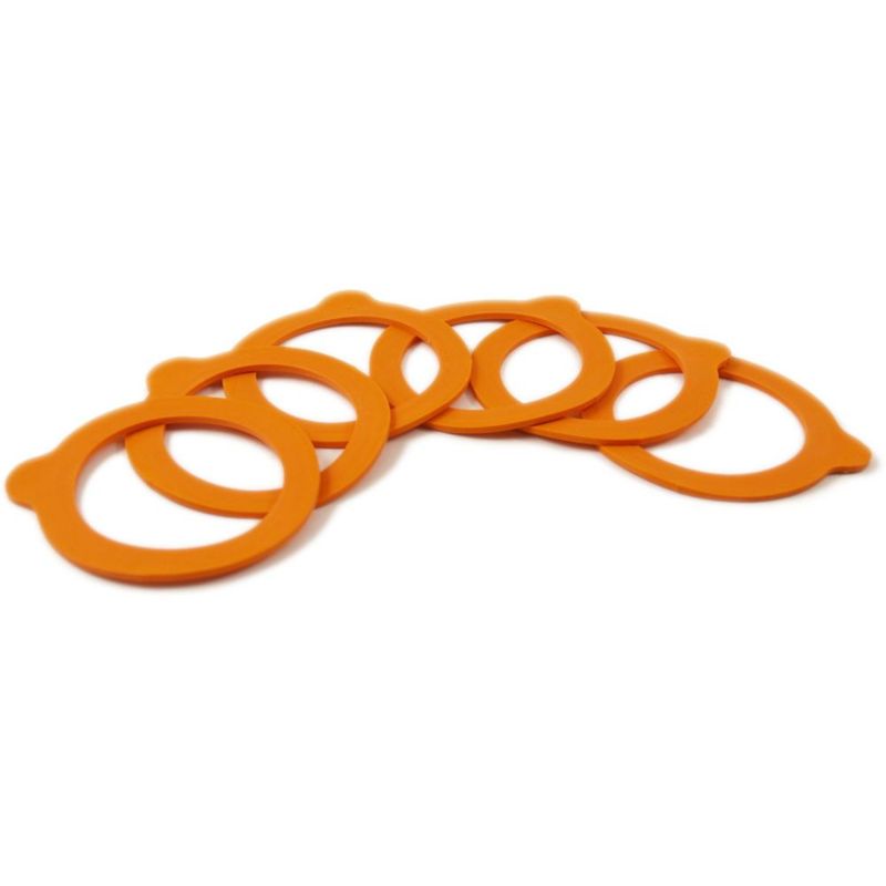 Juego de sellos de goma Kilner 0125 L - 6 piezas