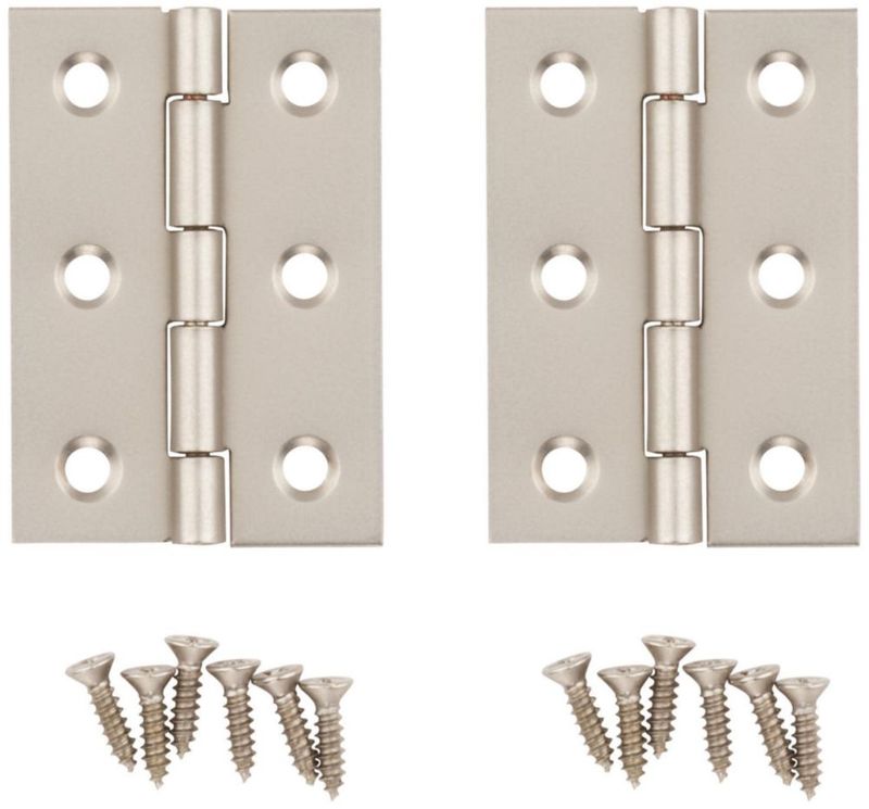 Bisagra STANLEY 5 cm Bronce Cepillado (2 piezas)