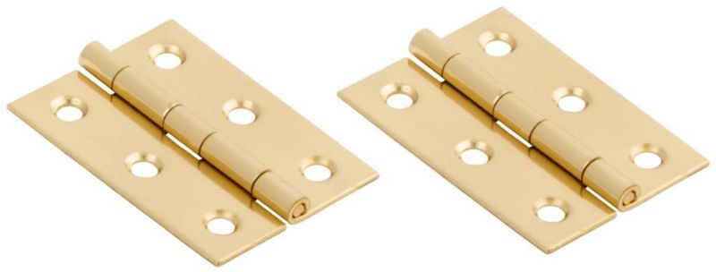 Bisagra STANLEY 5 cm Bronce Cepillado (2 piezas)