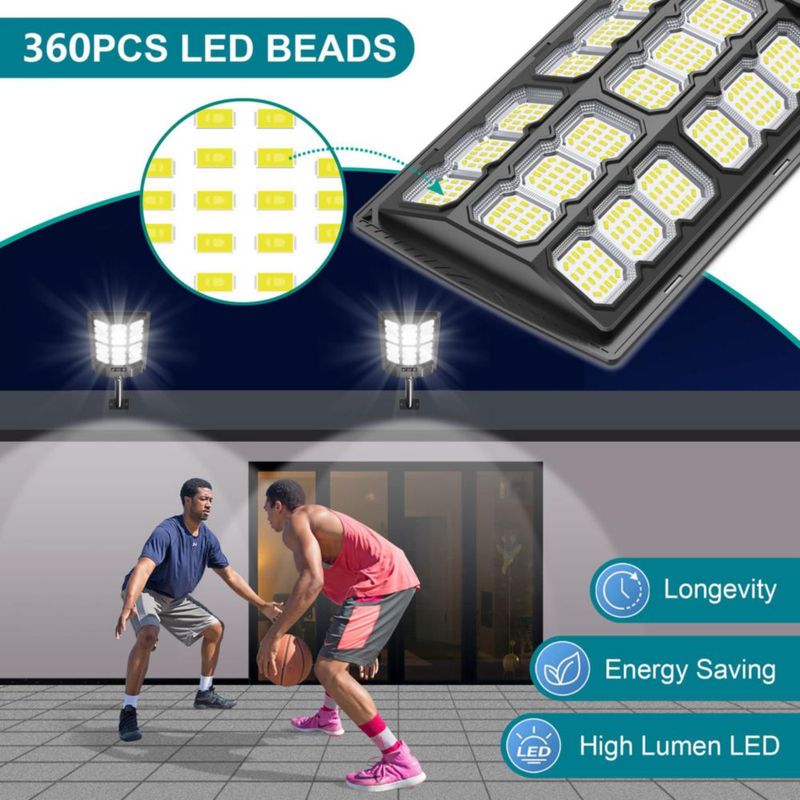 Luminaria Solar para Calle Mutois con Sensor de Movimiento e Impermeable