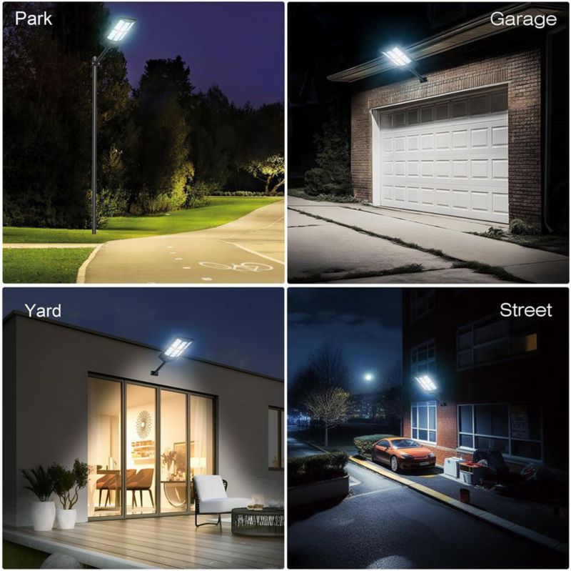 Luminaria Solar para Calle Mutois con Sensor de Movimiento e Impermeable