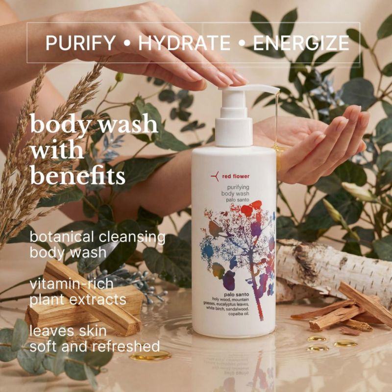 Red Flower Gel de Ducha Hidratante con Palo Santo 300 ml