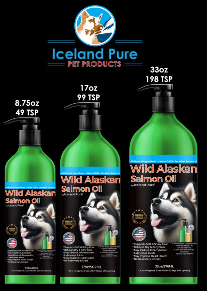 Aceite de Salmón Iceland Pure 502 ml Omega‑3 1043 mg