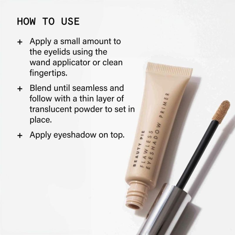 Prebase para Sombras de Ojos Beauty Pie de Larga Duración y Resistente al Agua