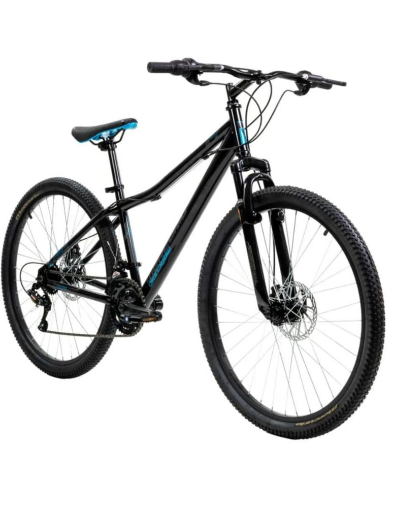 BICI MERCURIO MTB RADAR R26 NEGRO 21V CUADRO DE ACERO RINES DE ALUMINIO FRENOS EFICIENTES DE DISCO ASIENTO AJUSTABLE TIJERA DE SUSPENSIÓN