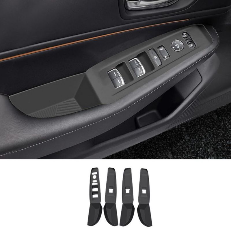 Cubierta de Panel de Interruptor de Silicona para Honda Accord 2023‑2025 – Negro (Temmis)