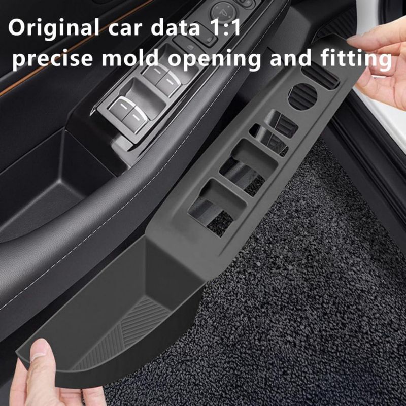 Cubierta de Panel de Interruptor de Silicona para Honda Accord 2023‑2025 – Negro (Temmis)
