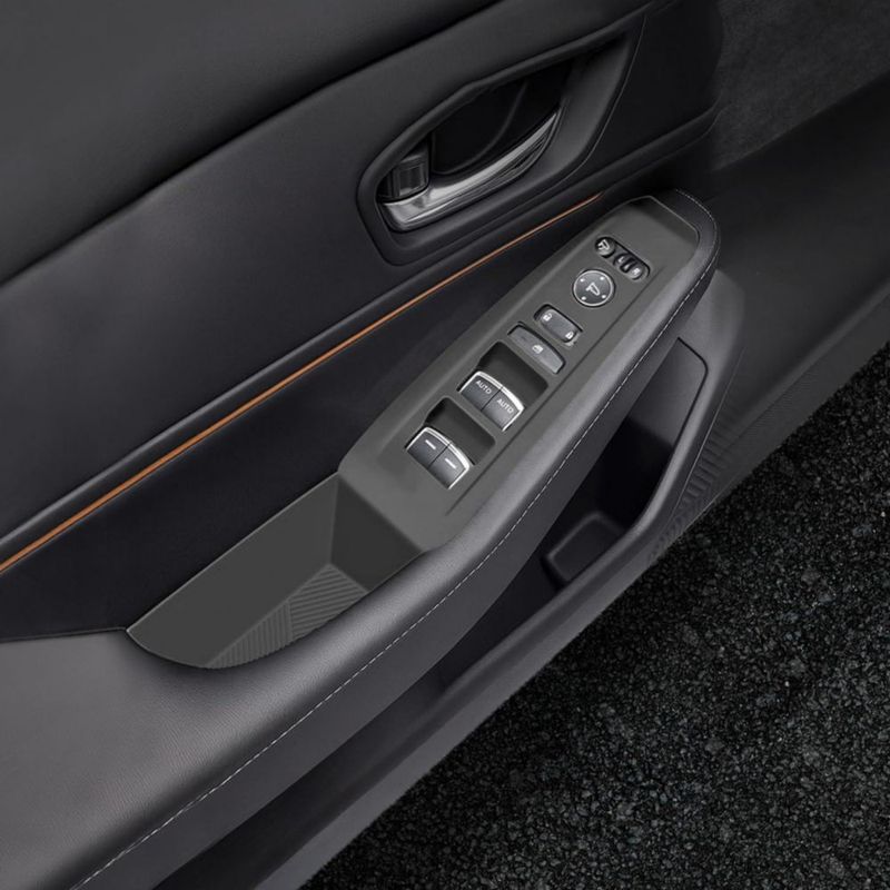 Cubierta de Panel de Interruptor de Silicona para Honda Accord 2023‑2025 – Negro (Temmis)