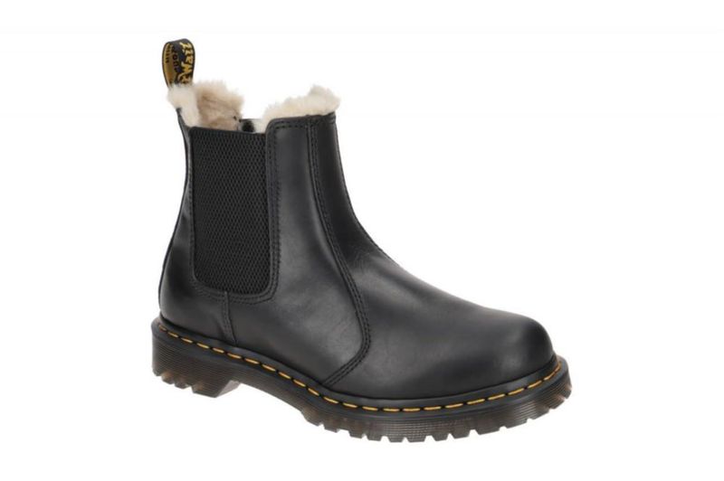 Bota Dr. Martens Leonore 2976 para mujer negra talla 10
