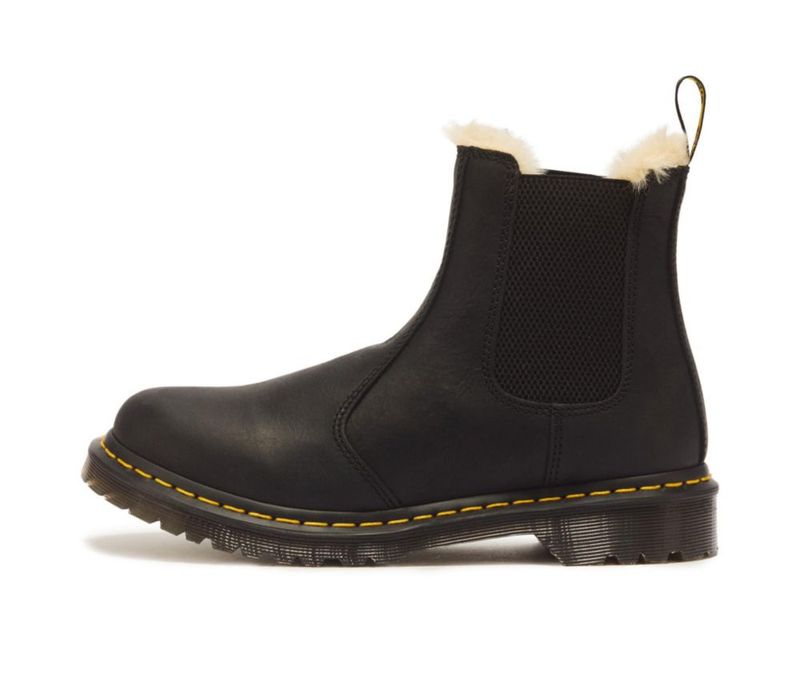 Bota Dr. Martens Leonore 2976 para mujer negra talla 10