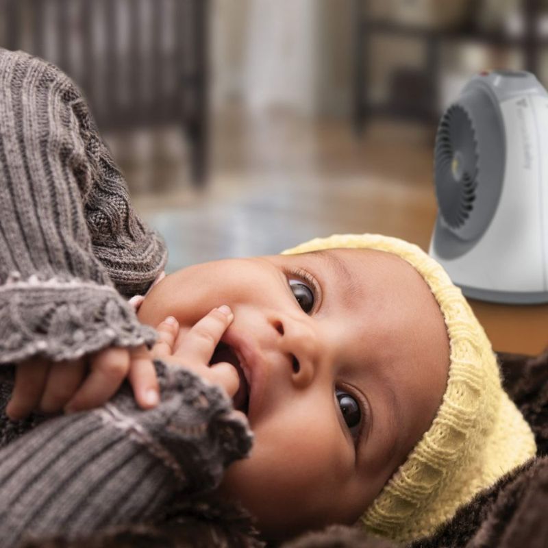 Calentador eléctrico Vornadobaby Tempa Nursery 900 W blanco