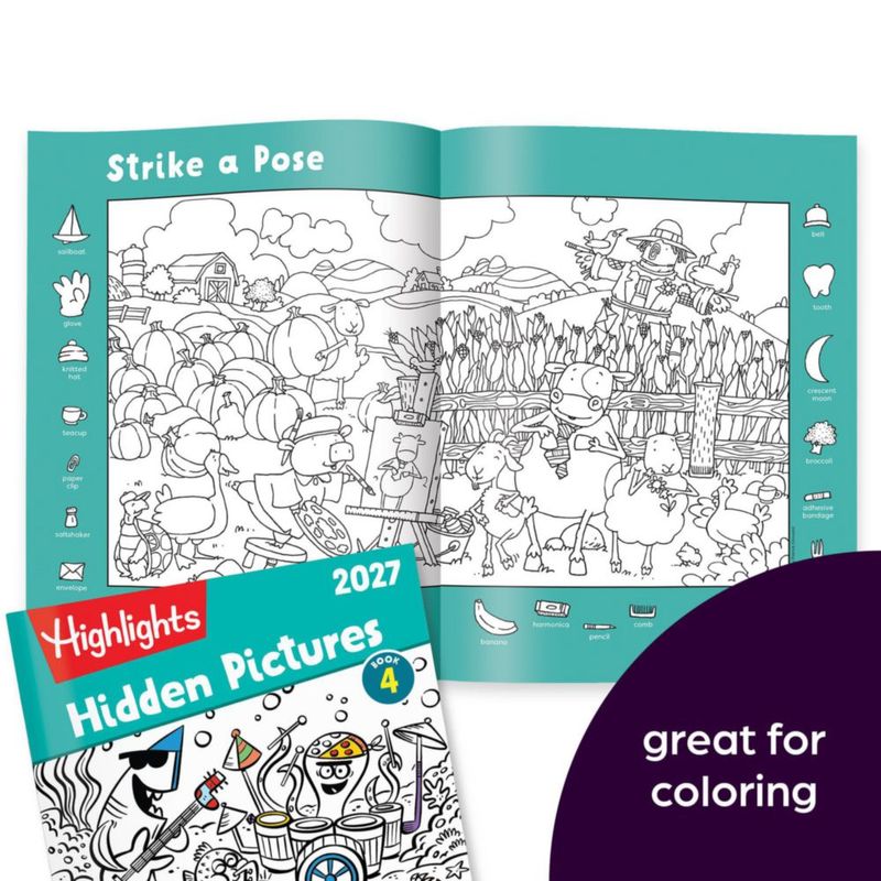 PUZZLES Highlights 2027 Imágenes Ocultas - Set de 4 Libros
