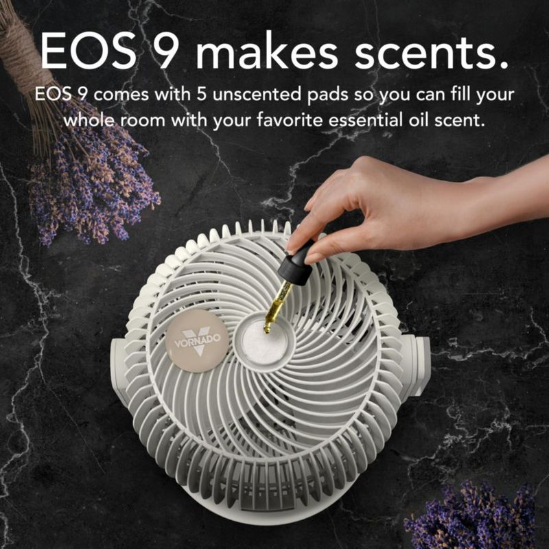Ventilador Eléctrico Vornado EOS 9 Circulador de Aire para Toda la Habitación