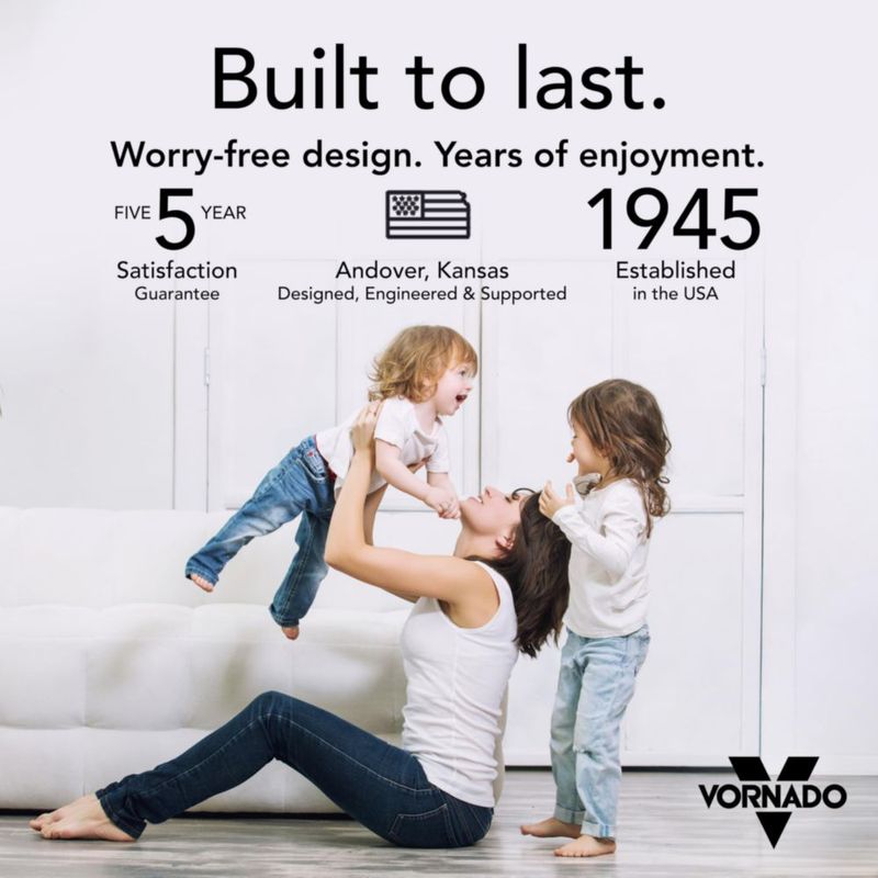 Ventilador Eléctrico Vornado EOS 9 Circulador de Aire para Toda la Habitación