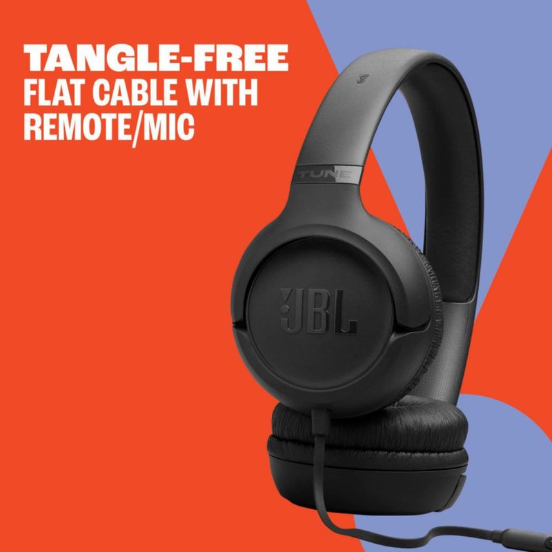 Auriculares JBL Tune 530 con cable supraaurales negro