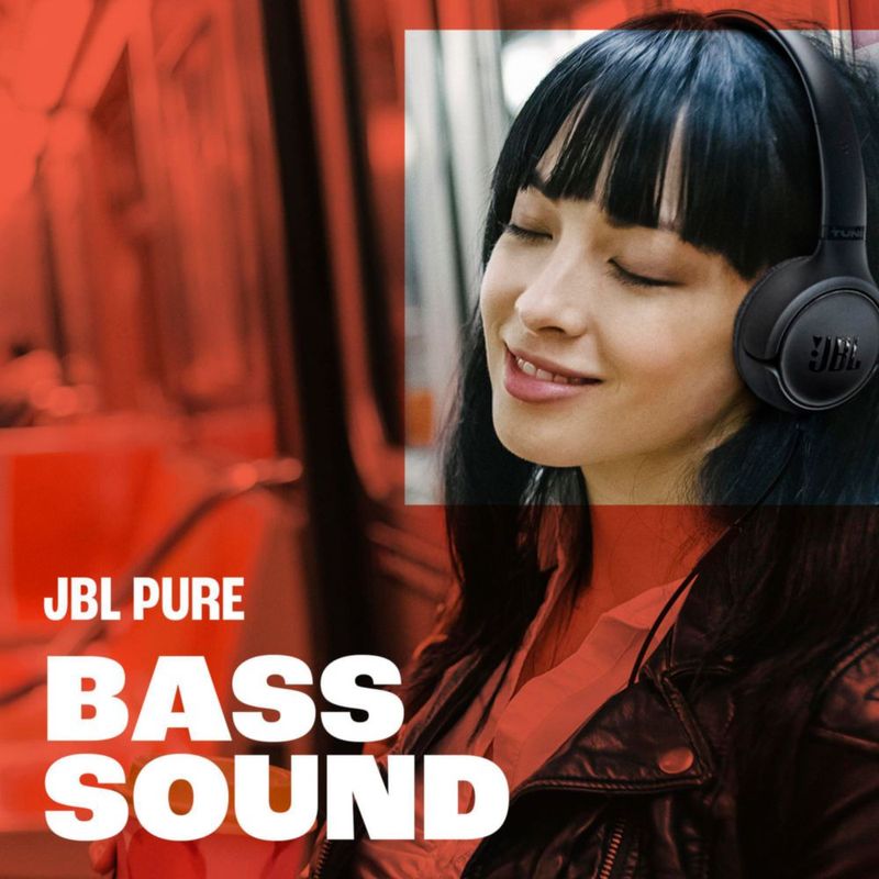 Auriculares JBL Tune 530 con cable supraaurales negro