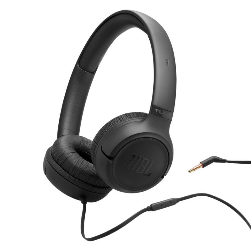 Auriculares JBL Tune 530 con cable supraaurales negro