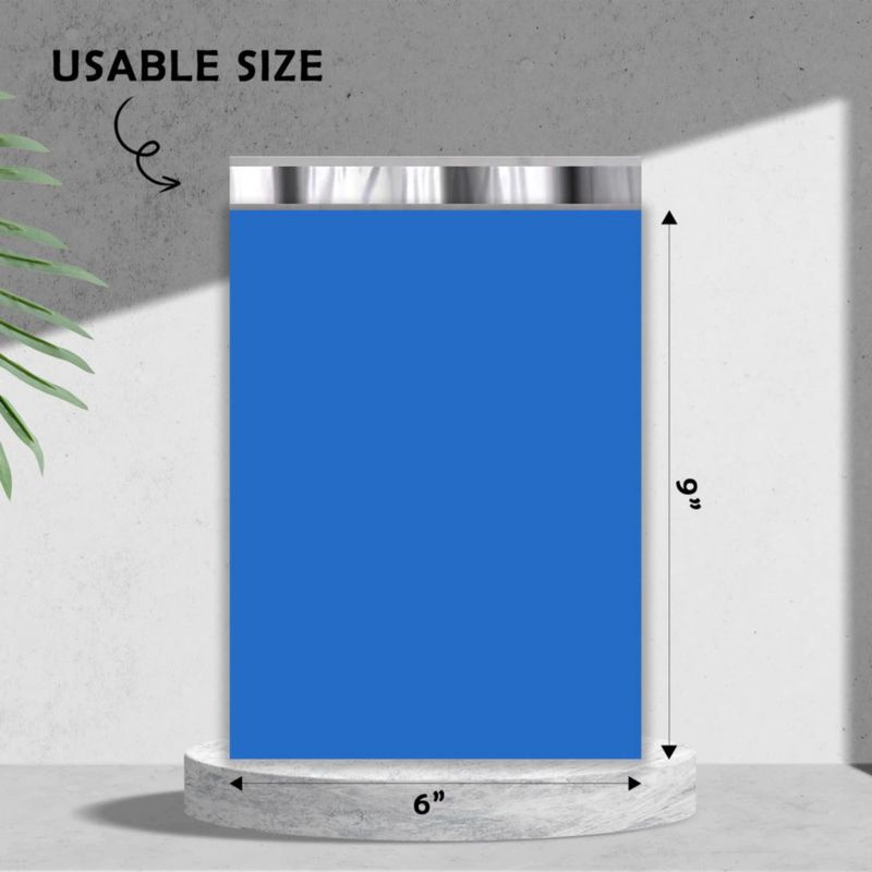 Sobres de Polietileno Yens 15 x 23 cm Pack de 200 Azul Autocierre