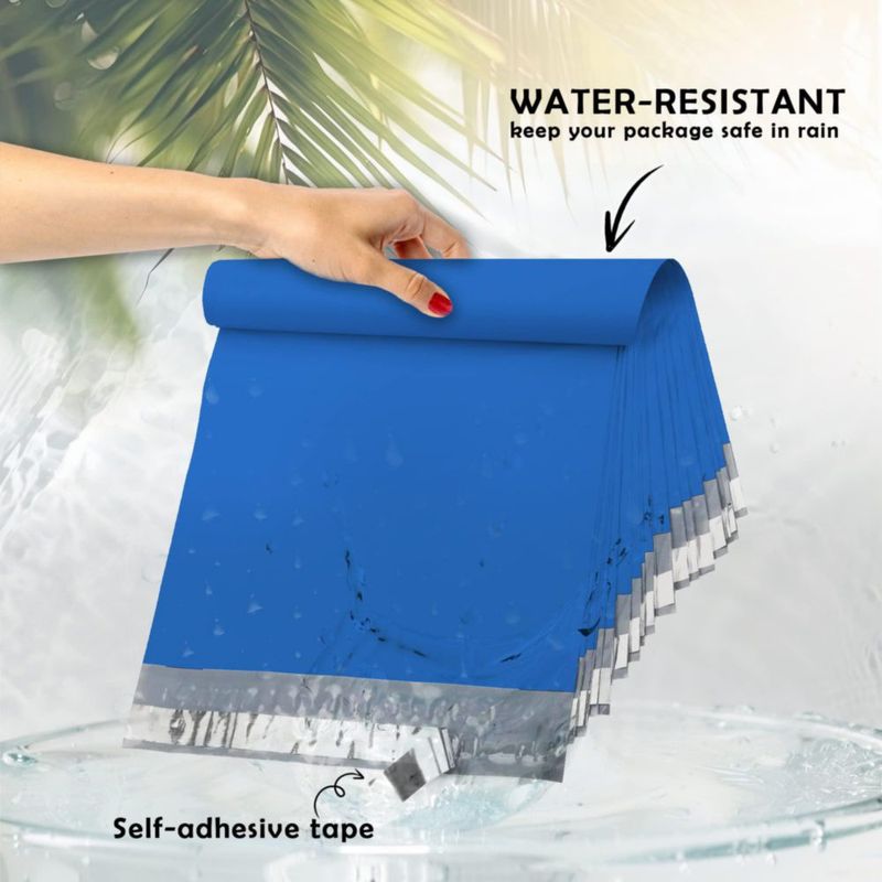 Sobres de Polietileno Yens 15 x 23 cm Pack de 200 Azul Autocierre