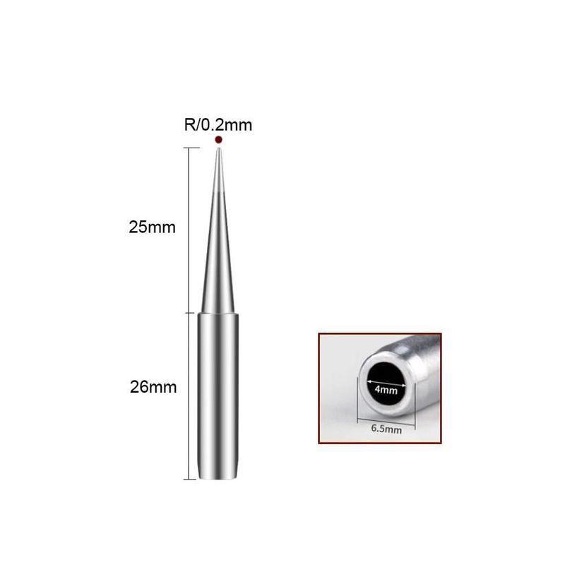Puntas de soldadura SolderFun 900M-T 10 piezas para Hakko
