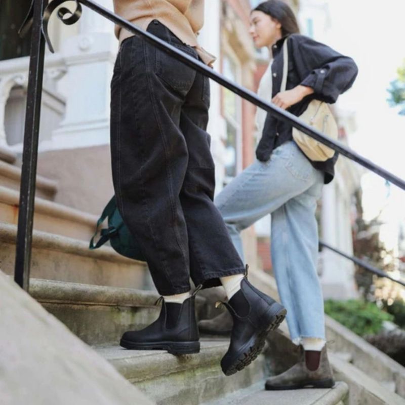 Botas Blundstone 558 de cuero negro tipo Chelsea talla 3.5 AU