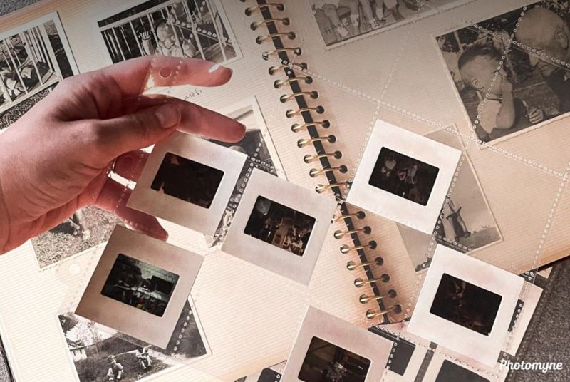 Páginas de foto PHOTOMYNE pack de 10 capacidad para 200 diapositivas