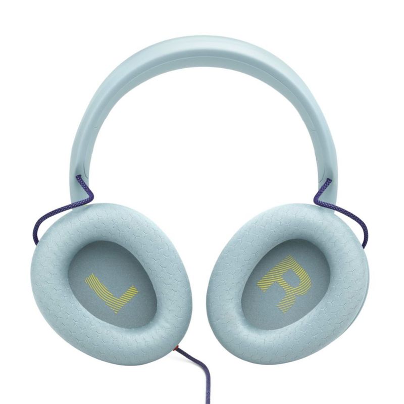 Auriculares JBL Quantum 120 con cable sobre oreja (Ice)