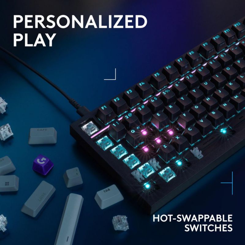 Teclado Logitech G G316 X 98 % Lineal Negro