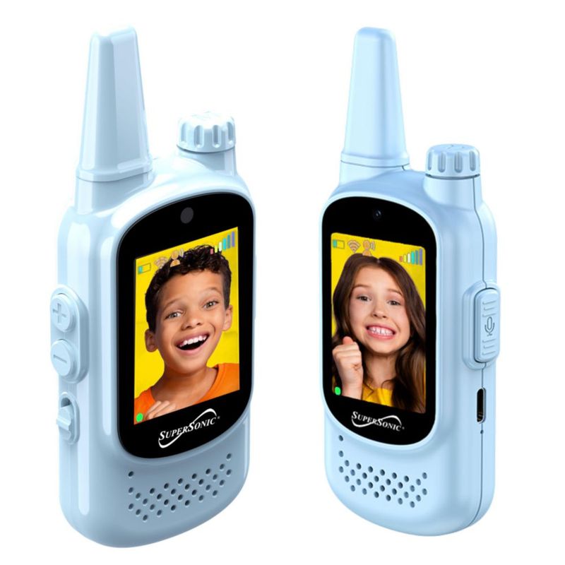 Walkie Talkie Supersonic SC-785VWT 20" Vídeo Azul
