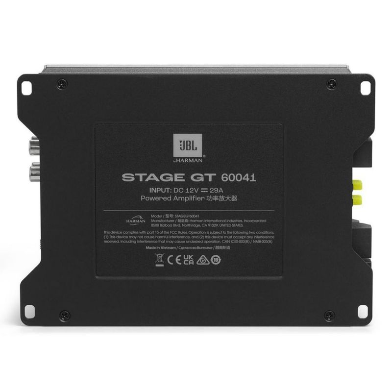 Amplificador de coche JBL Stage GT 60041 1240W Class-D