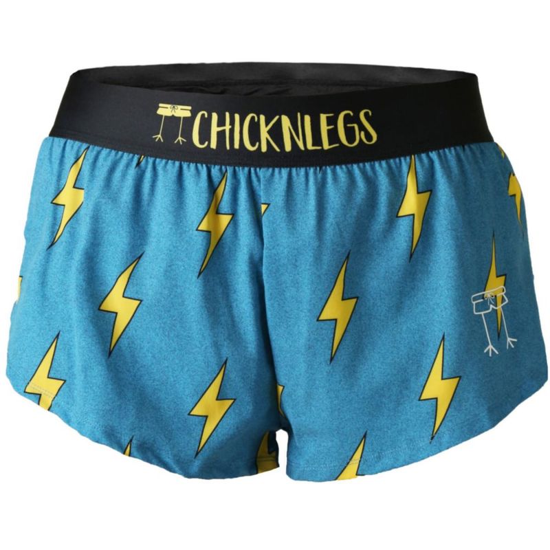 Shorts de Running ChicknLegs 4 cm Rayos Azules XS