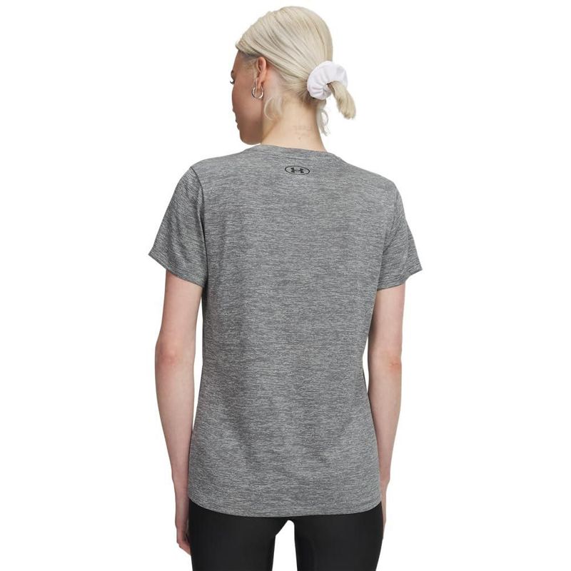 CAMISETA Under Armour Tech Twist Cuello en V 709 Verde Talla S