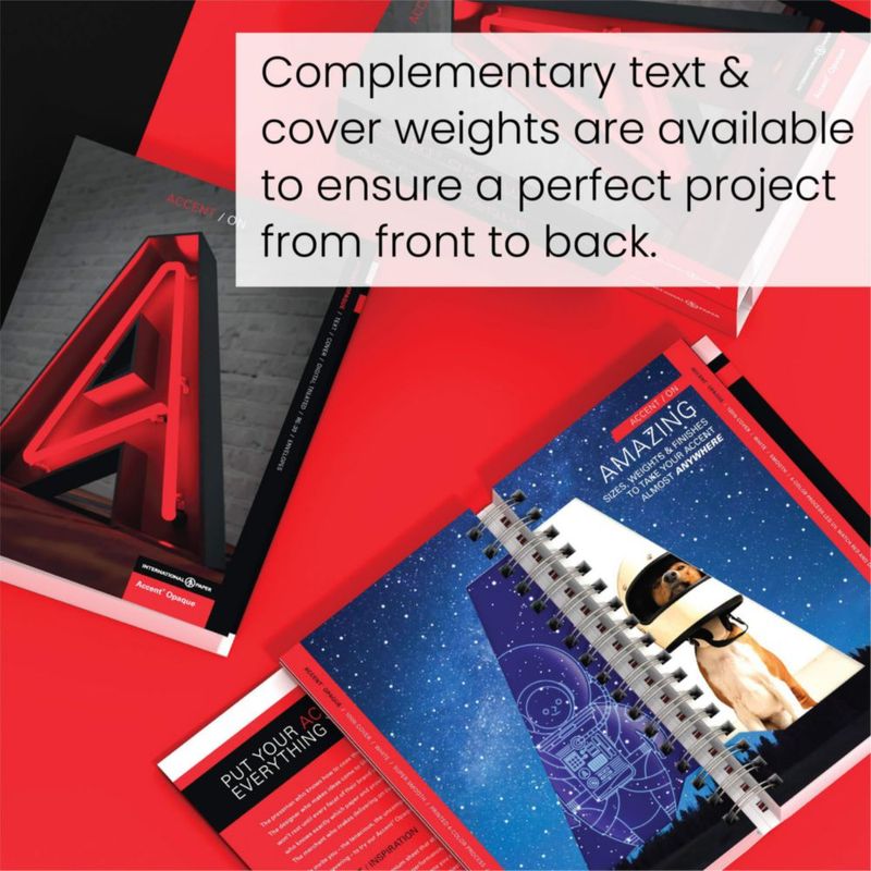 Papel de Impresora Accent 21 x 29 cm 104 g/m² 500 hojas