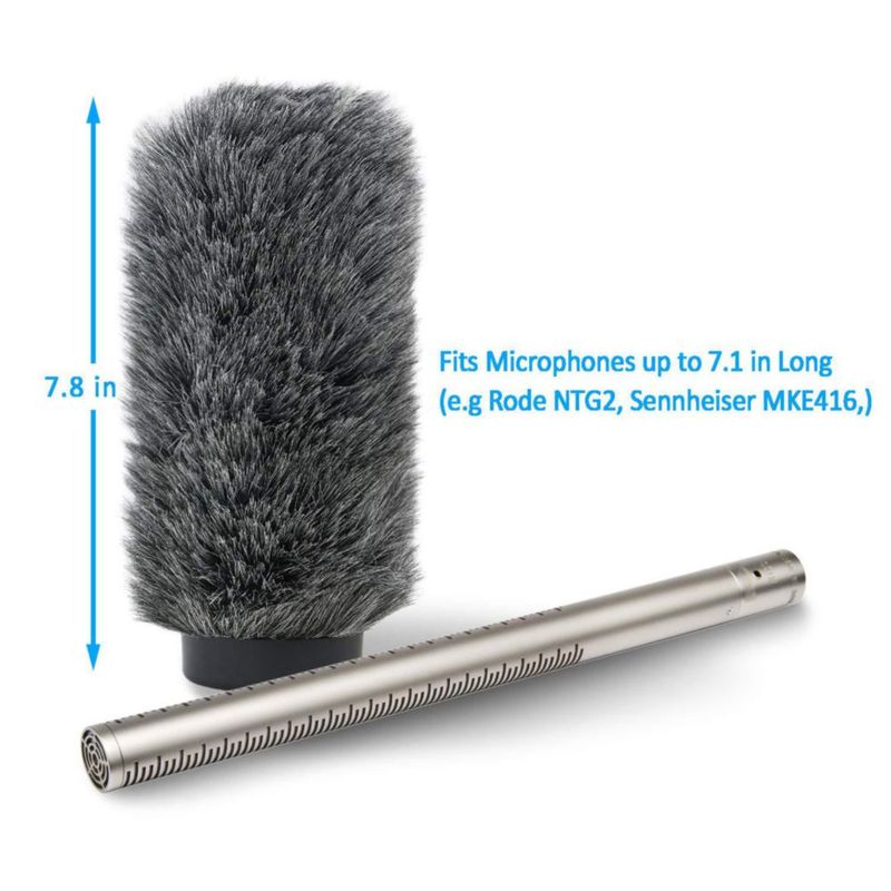 Paraviento para Micrófono YOUSHARES 18 cm Tipo Shotgun