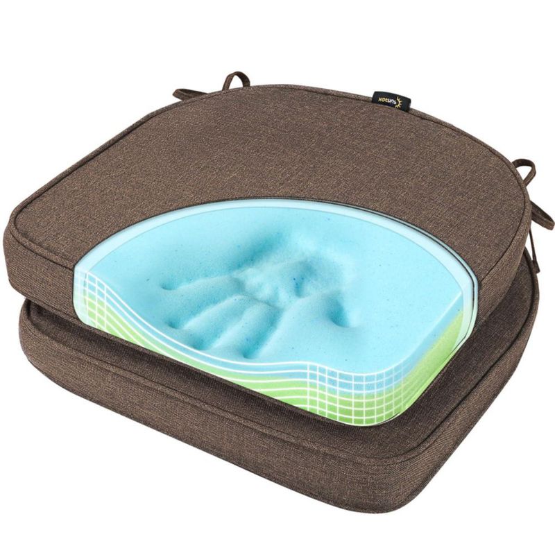 Cojines SUNROX de 48 cm de espuma viscoelástica – Pack de 2