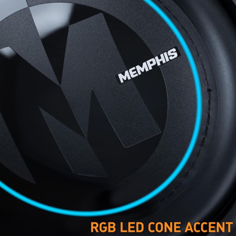 Subwoofer Memphis PRXL12FT 30 cm RGB 400 W 1/2/4 Ω