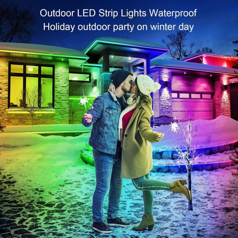 Tira LED AILBTON 61 m Impermeable RGB Bluetooth