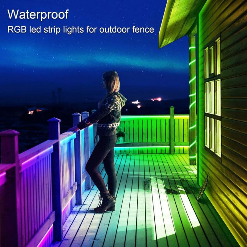 Tira LED AILBTON 61 m Impermeable RGB Bluetooth